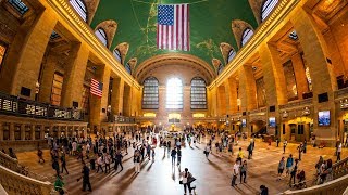 Walking Tour of Grand Central Terminal — New York City 【4K】🇺🇸 [upl. by Anirb336]