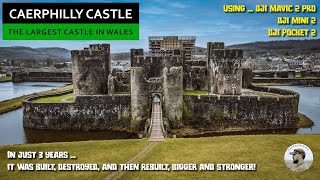 Caerphilly Castle  The Largest in Wales 2nd in Britain [upl. by Odradlig826]