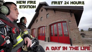 First 24 Hours in a New Fire Station  A Day in the Life [upl. by Verna159]