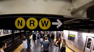 ⁴ᴷ The Busiest NYC Subway Station Times Square–42nd StreetPort Authority Bus Terminal [upl. by Dajma579]