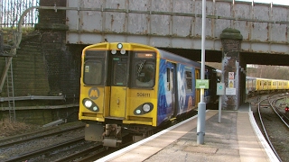 Half an Hour at 216  Birkenhead North Station 1022017  Class 507 508 terminus [upl. by Yespmed49]