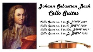 Johann Sebastian Bach  Cello suites in 432 Hz great for reading or studying [upl. by Ynoble301]