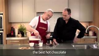 How to make a hot chocolate using an aerolatte milk frother [upl. by Ahseal]