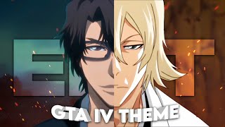 Aizen x Urahara  GTA IV Theme Edit [upl. by Leasia]